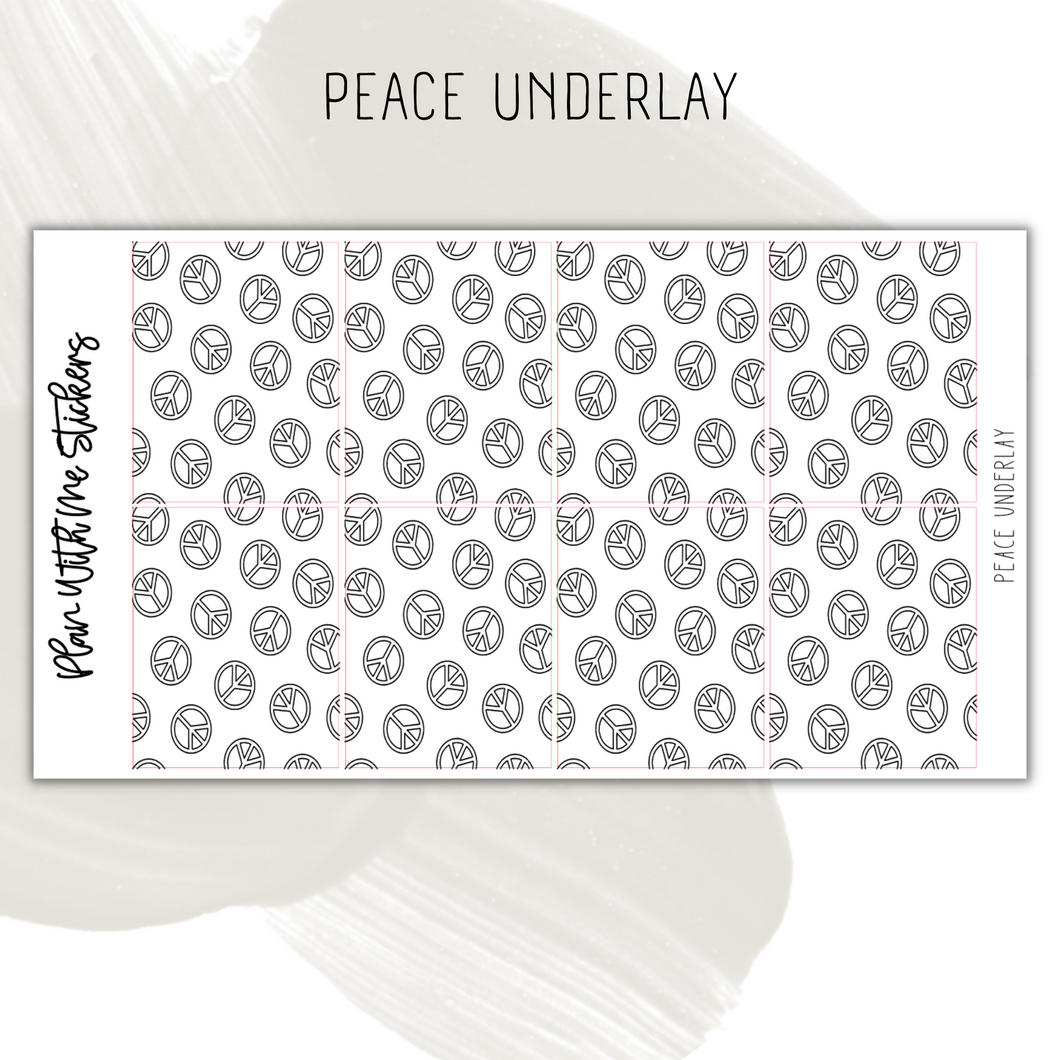 Peace Underlay