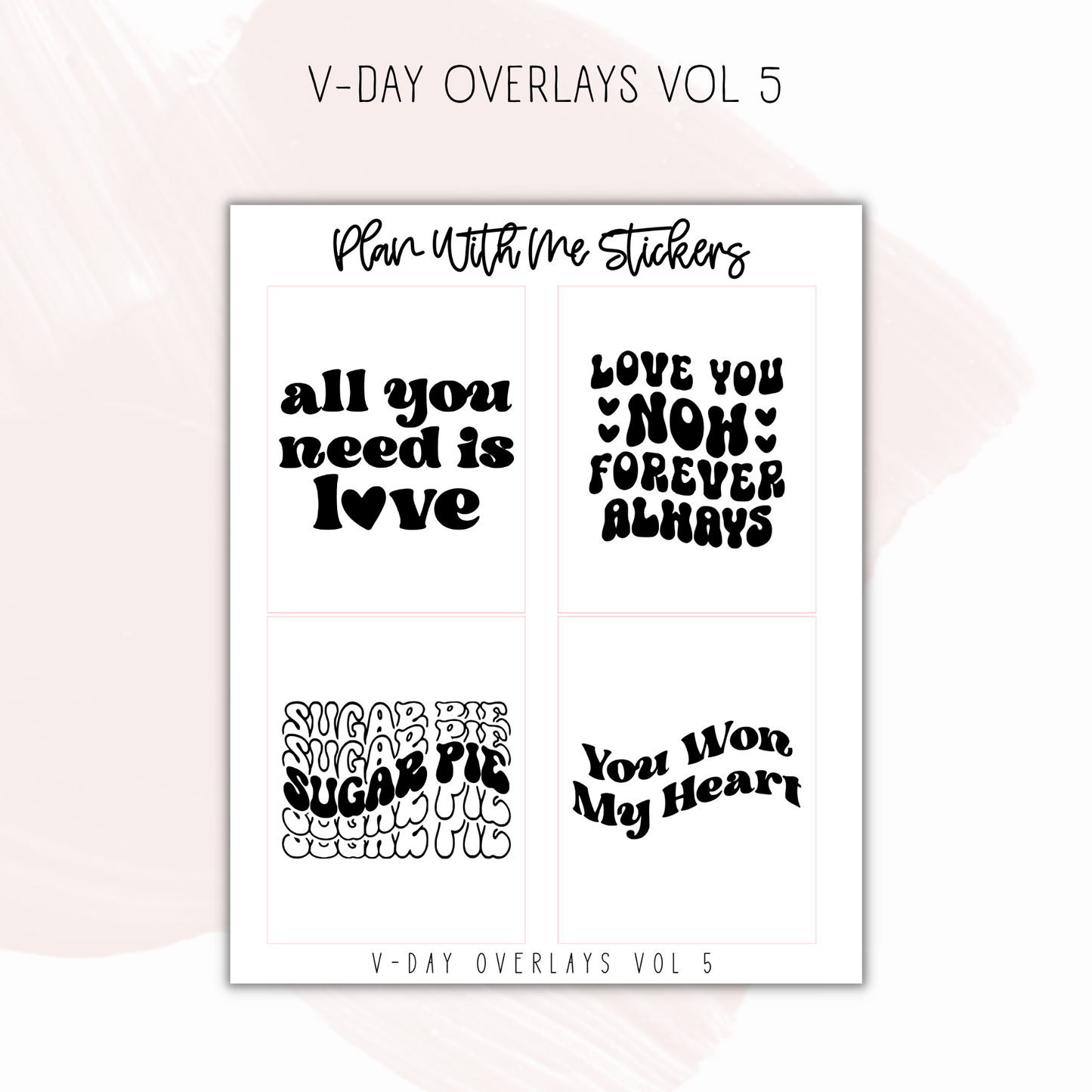 V-Day Overlays Vol 5