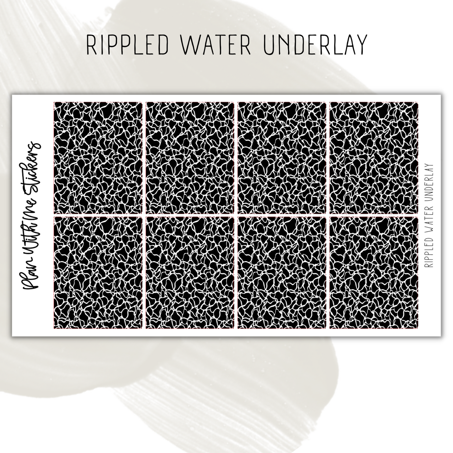 Rippled Water Underlay