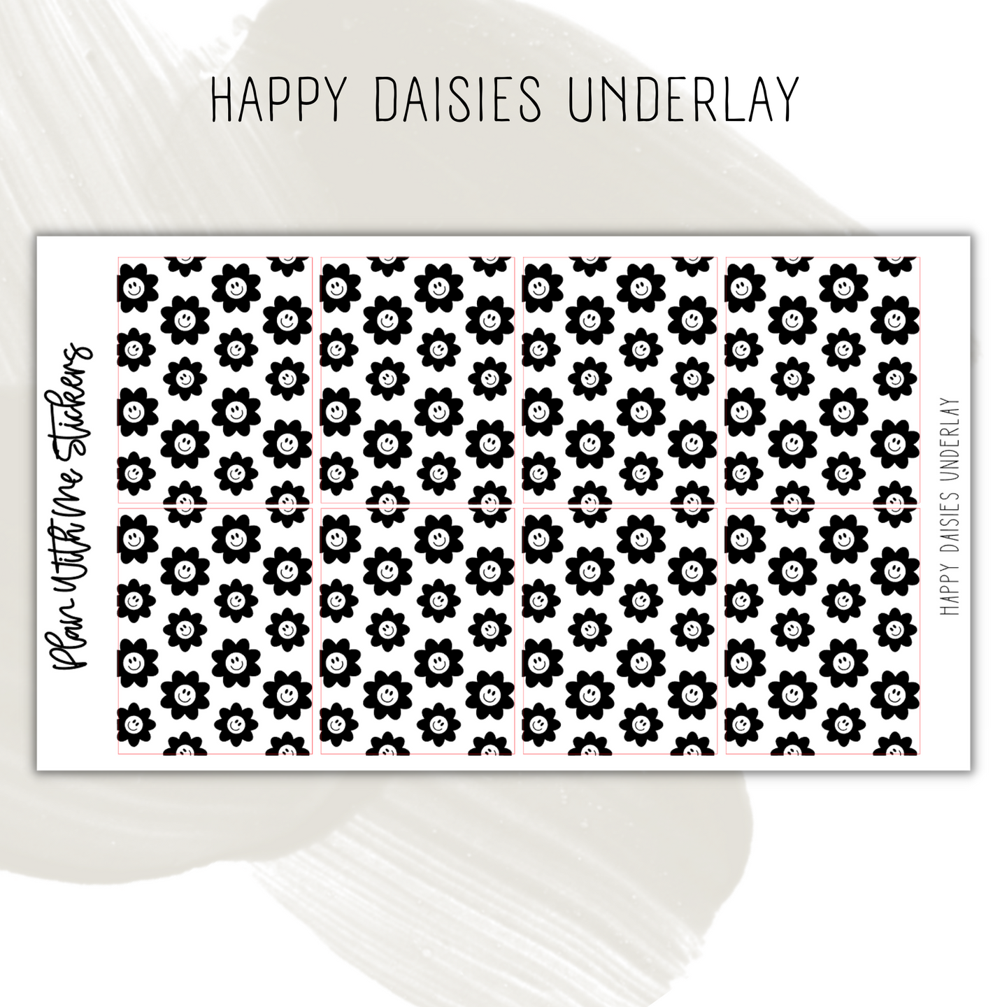 Happy Daisies Underlay