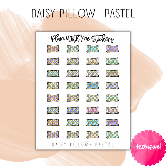 Daisy Pillow | Doodles