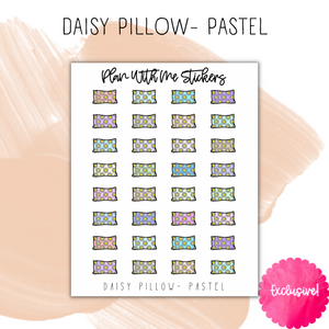 Daisy Pillow | Doodles