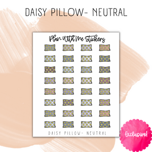 Daisy Pillow | Doodles