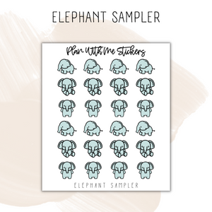 Elephant Sampler | Doodles