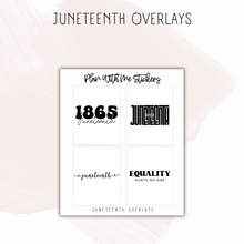 Load image into Gallery viewer, Juneteenth Overlays
