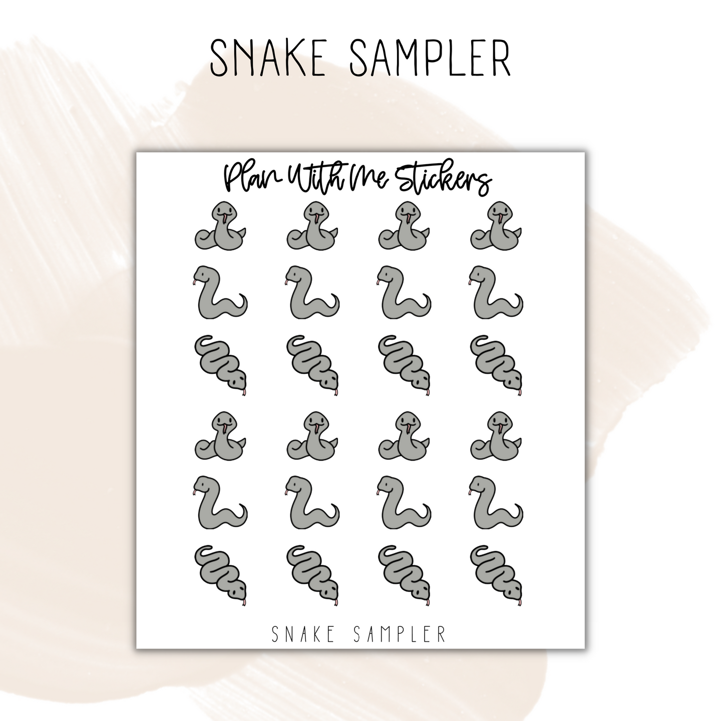 Snake Sampler | Doodles