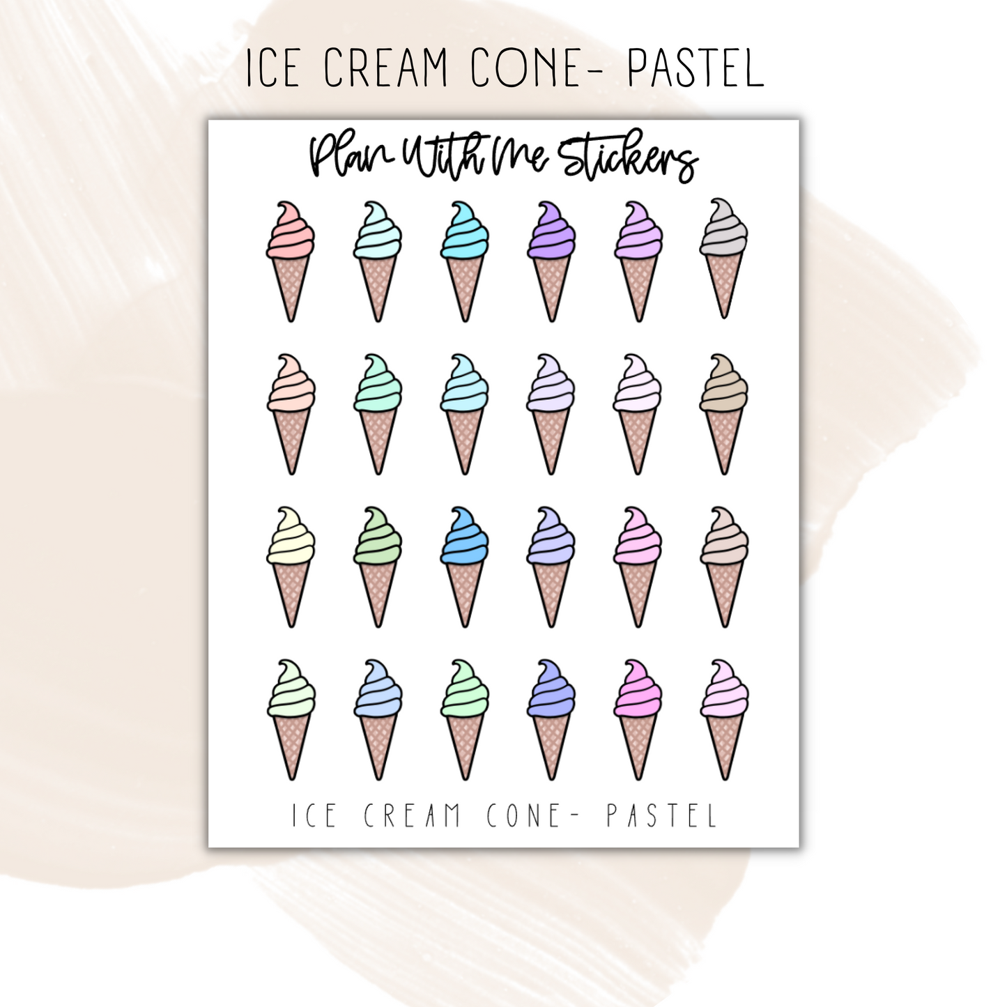 Ice Cream Cone | Doodles