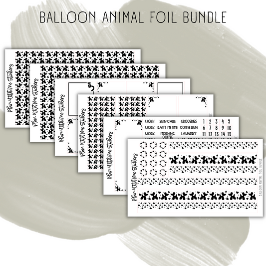 Balloon Animal Foil Bundle