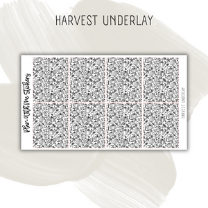 Harvest Underlay