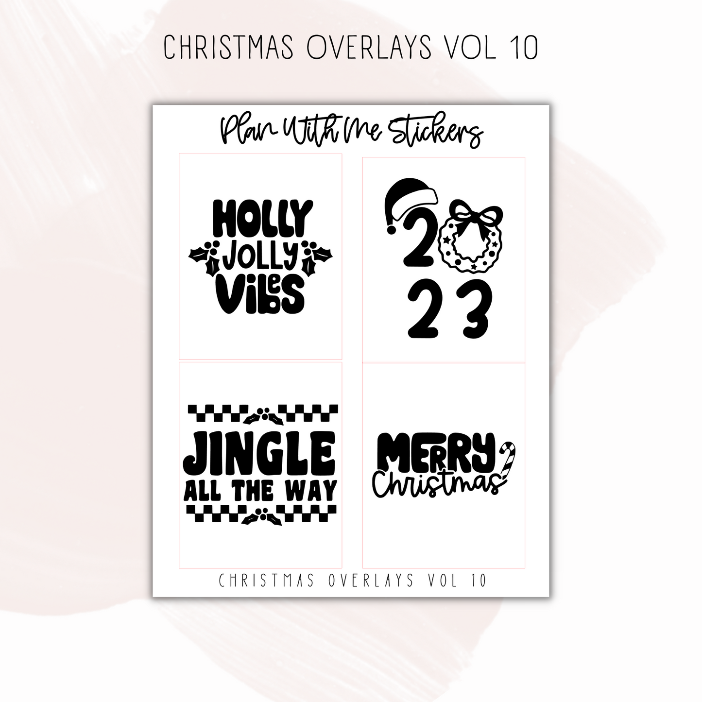 Christmas Overlays Vol 10
