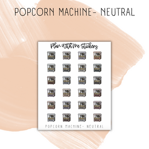 Popcorn Machine | Doodles