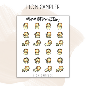 Lion Sampler | Doodles