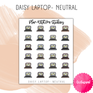 Daisy Laptop | Doodles