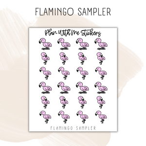 Flamingo Sampler | Doodles