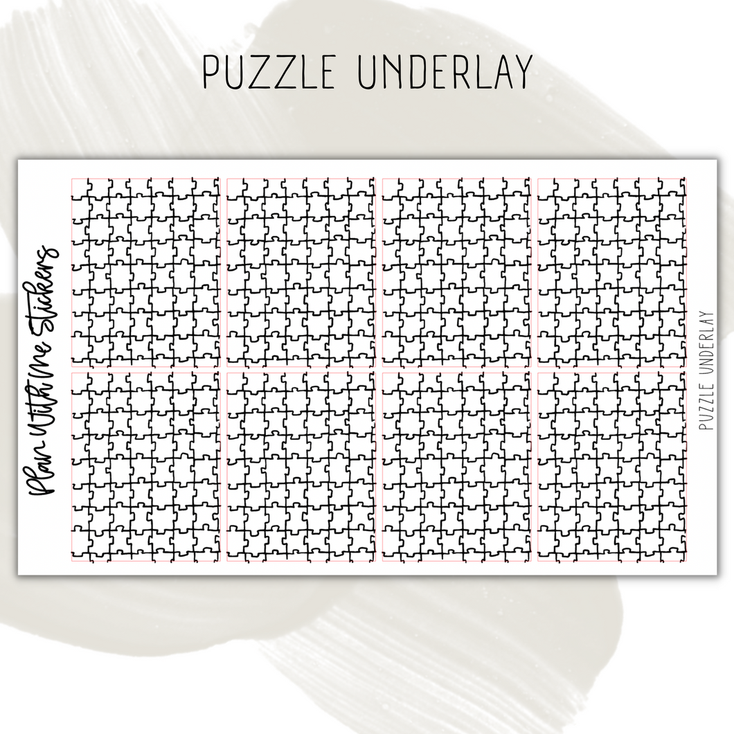 Puzzle Underlay