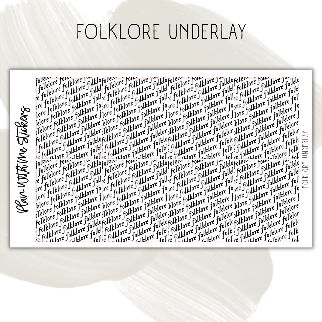 Folklore Underlay