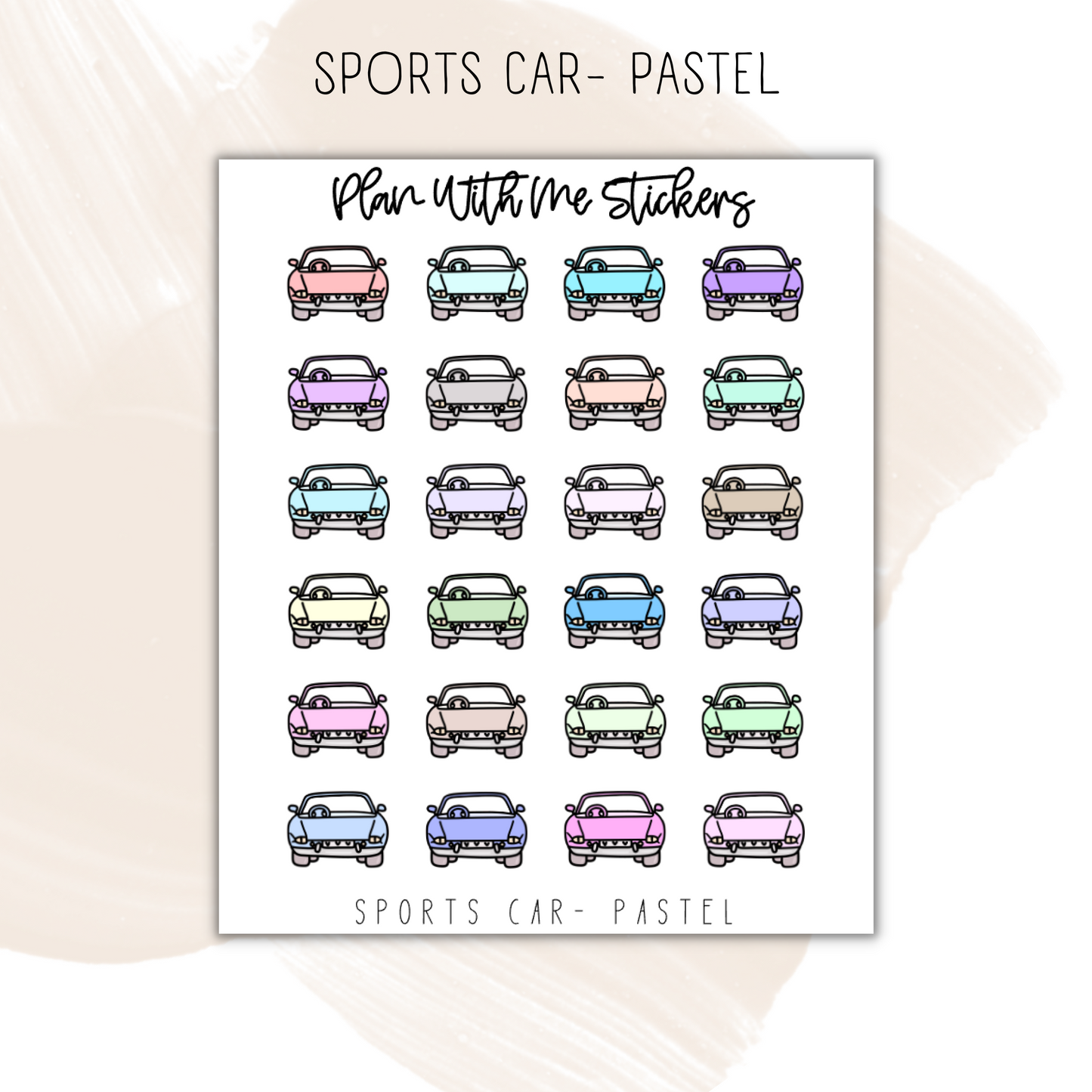 Sports Car | Doodles