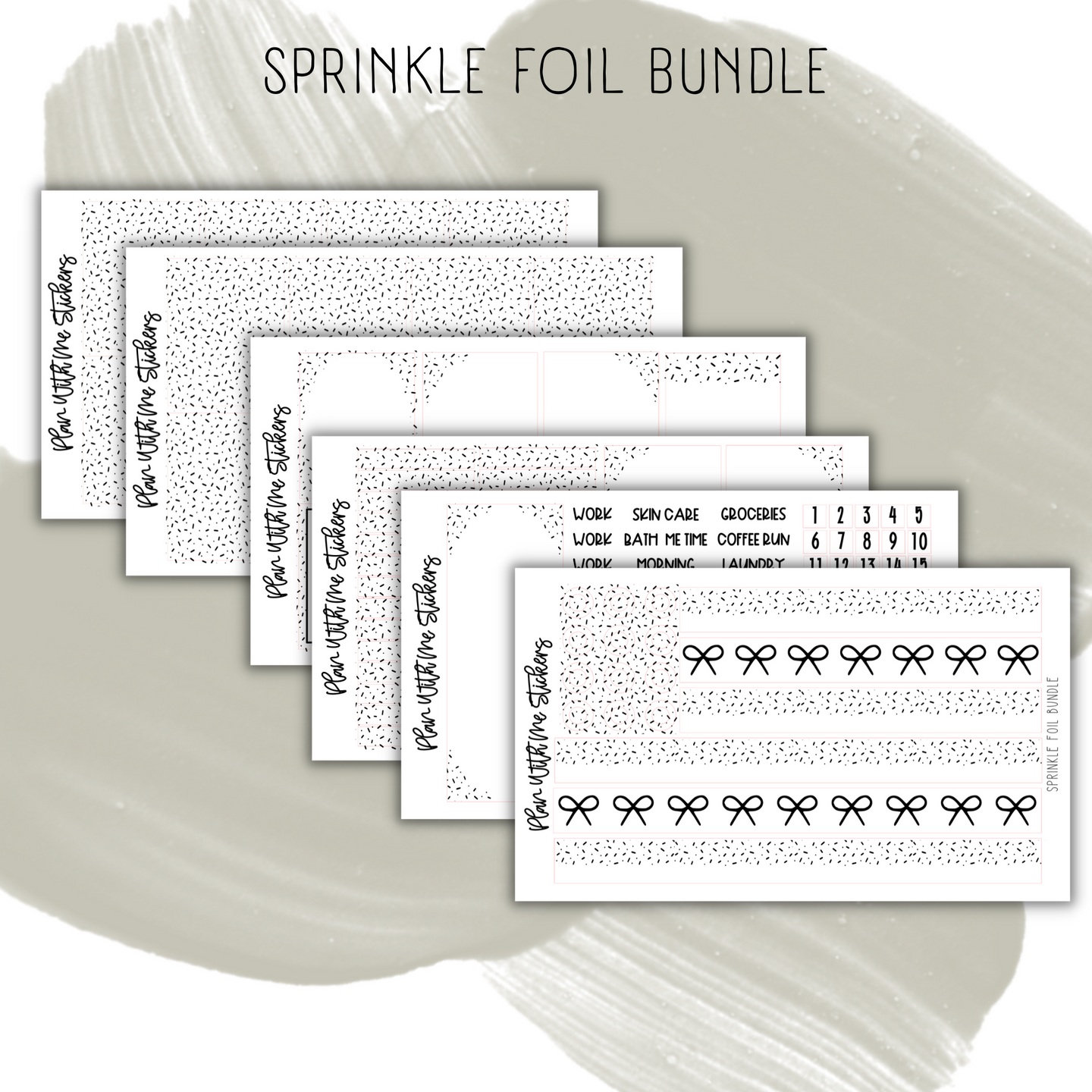 Sprinkle Foil Bundle