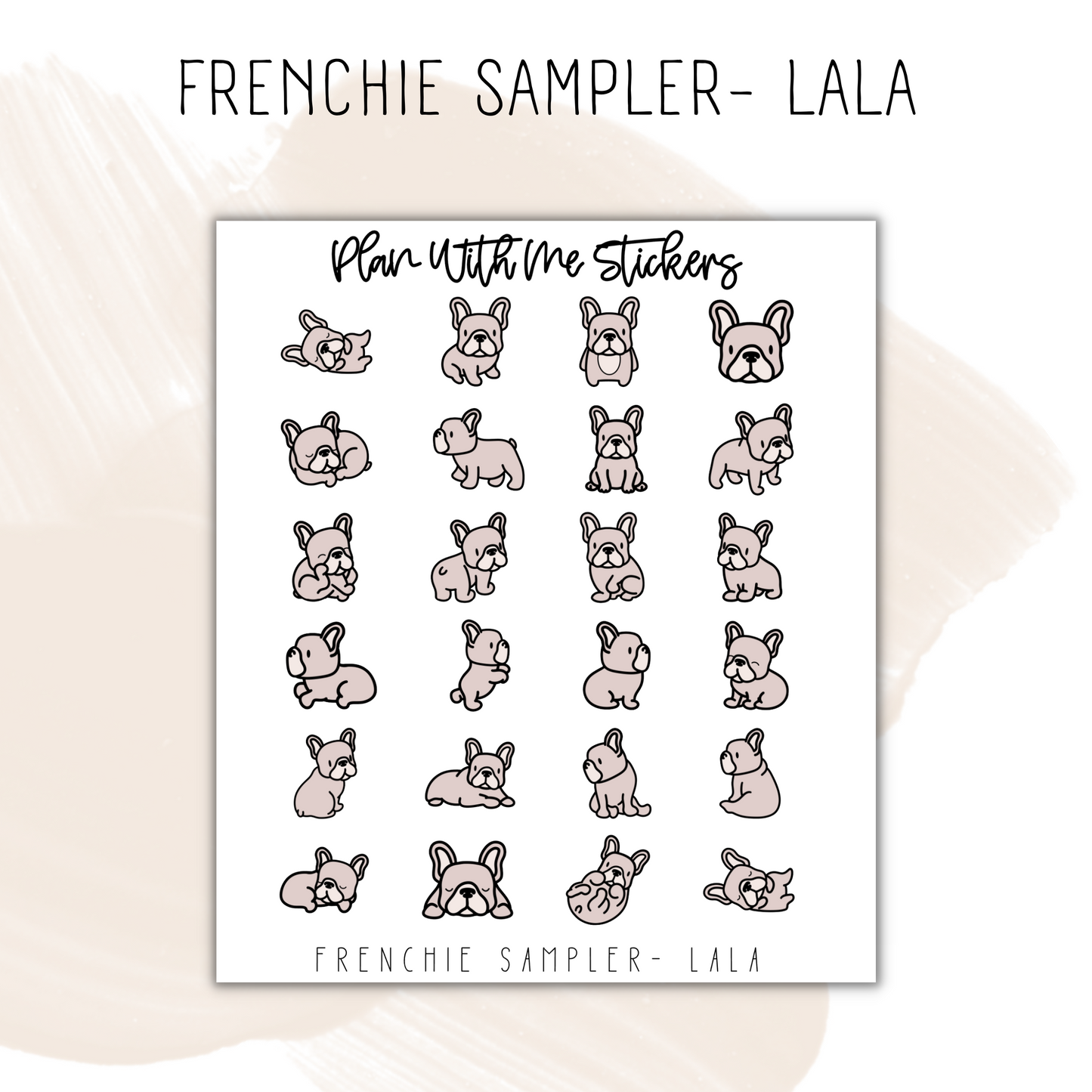 Frenchie Sampler | Doodles