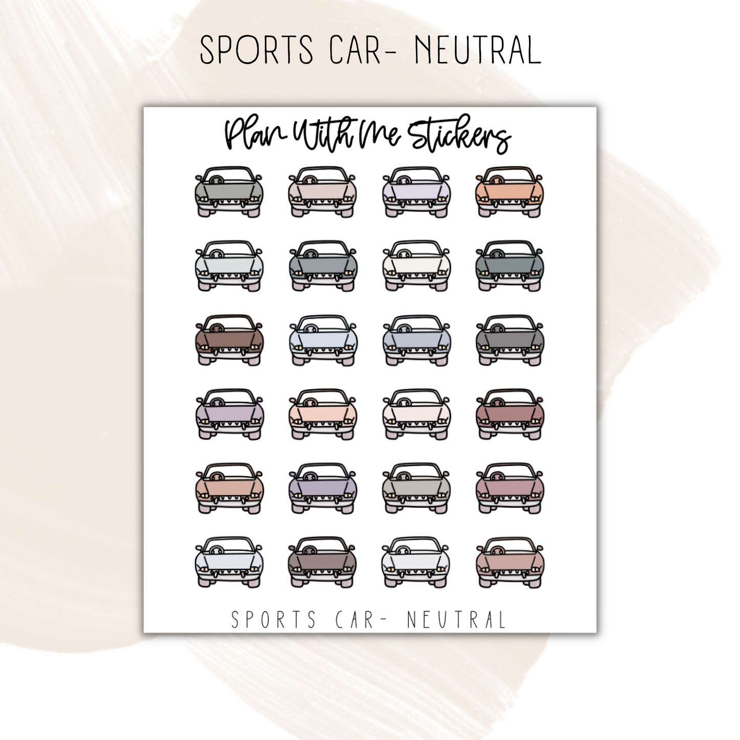 Sports Car | Doodles