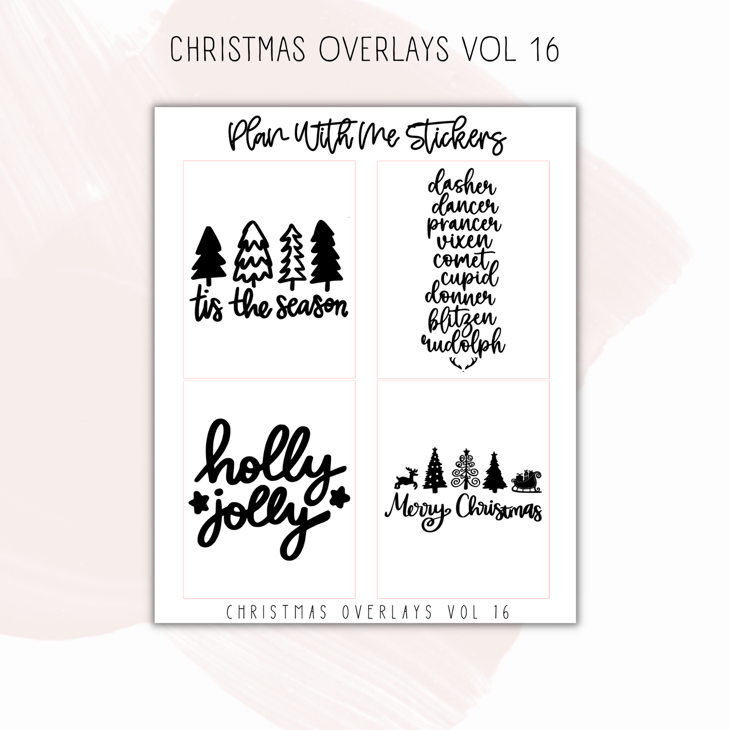 Christmas Overlays Vol 16