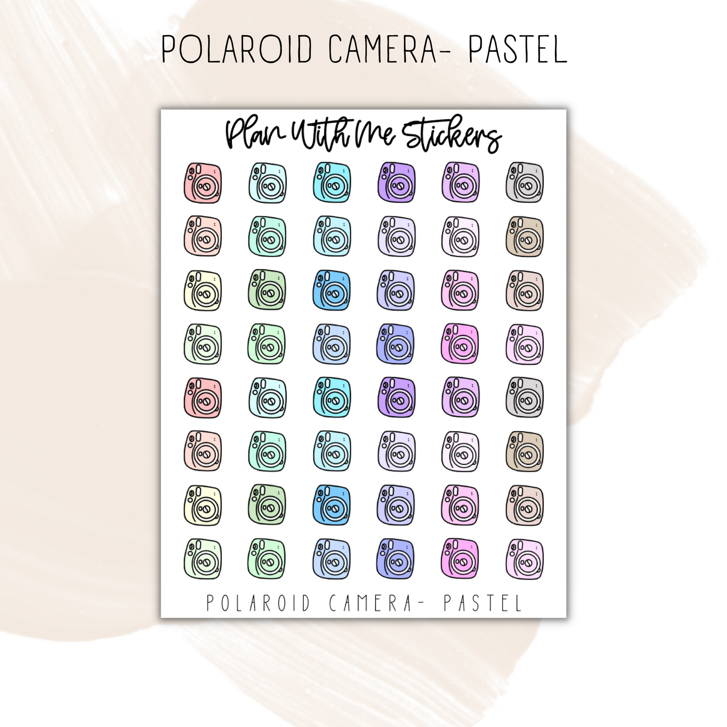 Polaroid Camera | Doodles