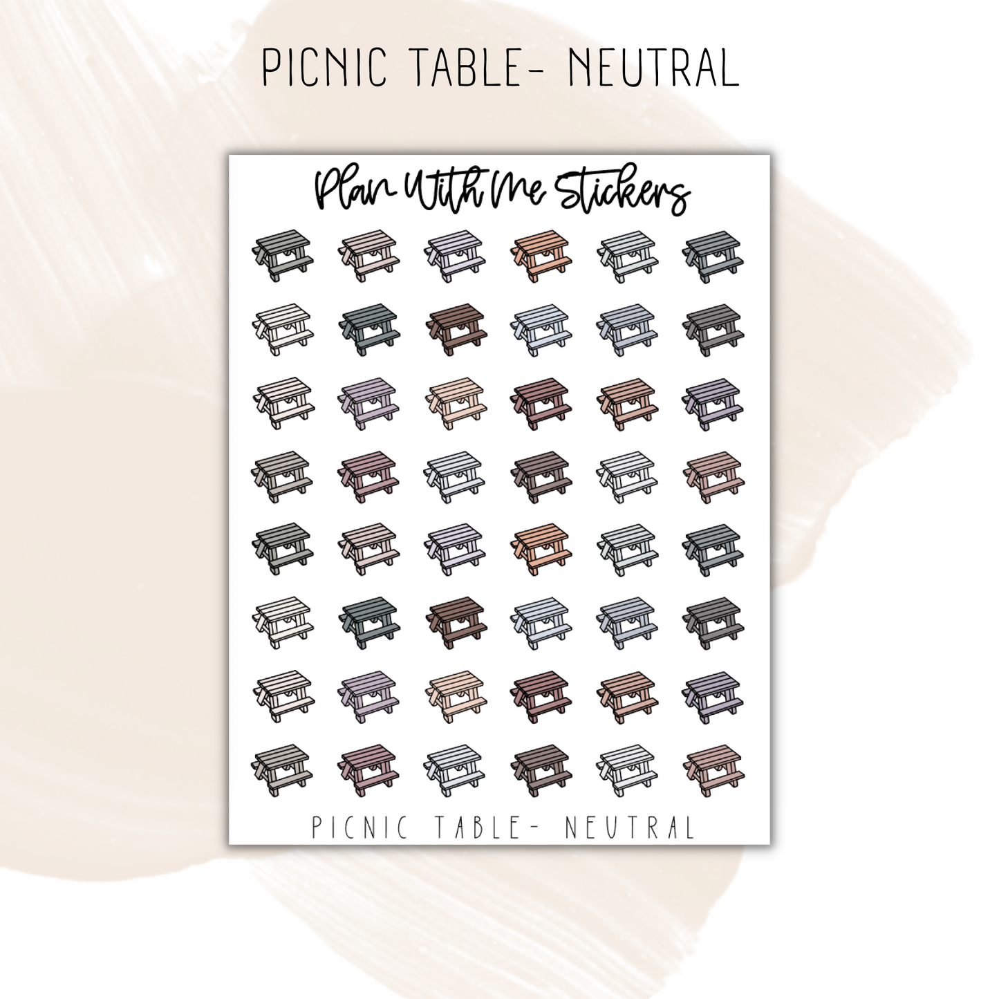 Picnic Table | Doodles