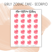 Load image into Gallery viewer, Girly Zodiac Cake | Doodles
