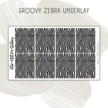 Load image into Gallery viewer, Groovy Zebra Underlay
