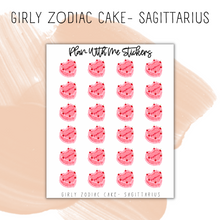 Load image into Gallery viewer, Girly Zodiac Cake | Doodles
