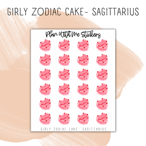 Girly Zodiac Cake | Doodles