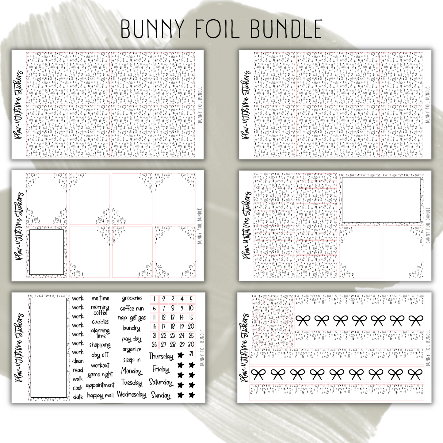 Bunny Foil Bundle