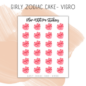 Girly Zodiac Cake | Doodles