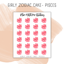 Load image into Gallery viewer, Girly Zodiac Cake | Doodles
