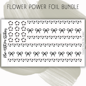 Flower Power Foil Bundle