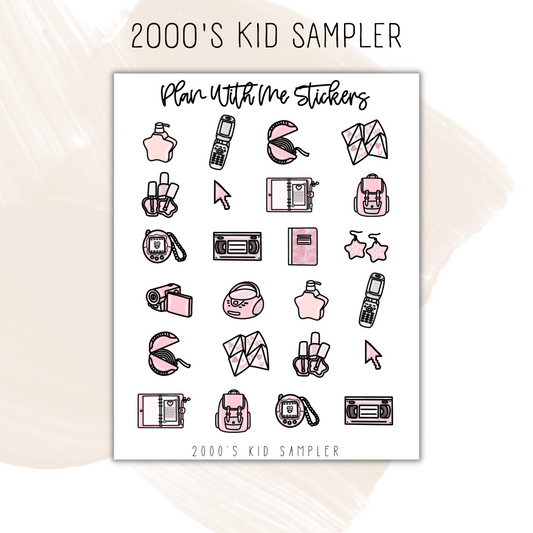 2000's Kid Sampler | Doodles