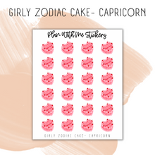 Load image into Gallery viewer, Girly Zodiac Cake | Doodles
