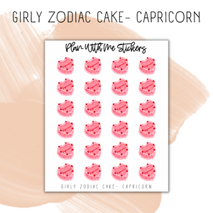 Girly Zodiac Cake | Doodles