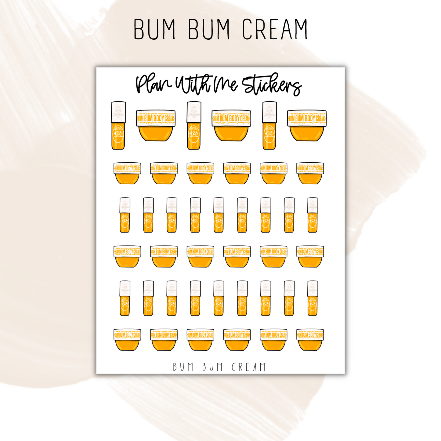 Bum Bum Cream | Doodles