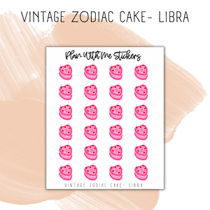 Vintage Zodiac Cake | Doodles