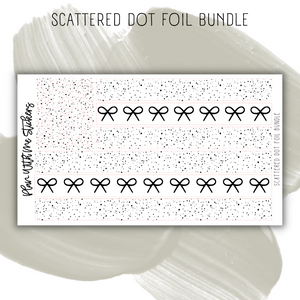 Scattered Dot Foil Bundle