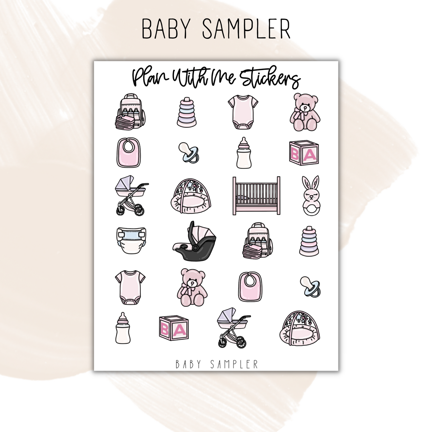 Baby Sampler | Doodles