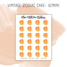 Load image into Gallery viewer, Vintage Zodiac Cake | Doodles
