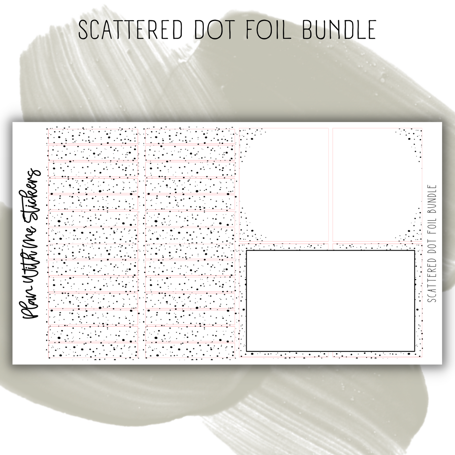 Scattered Dot Foil Bundle