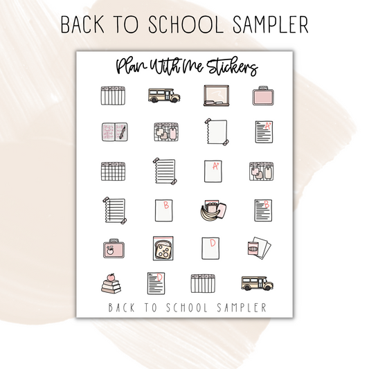 Back to School Sampler | Doodles