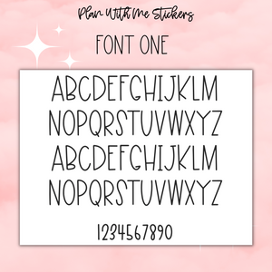 Custom Script- Font 1