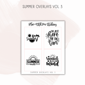 Summer Overlays Vol 3