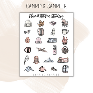 Camping Sampler | Doodles