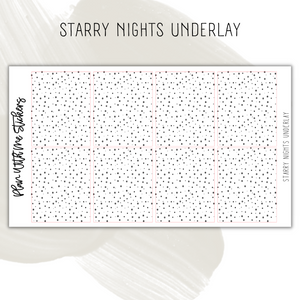 Starry Nights Underlay