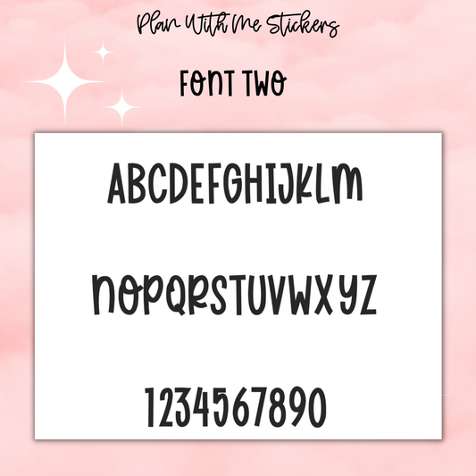 Mini Custom Script- Font 2